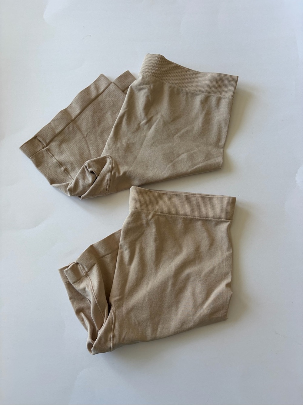 Barely There 2 Pack Beige Taupe Shapewear Shorts XL 4J87/4A87